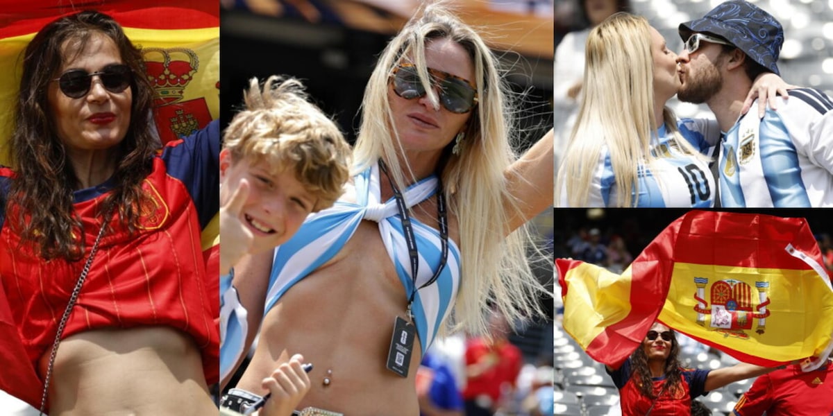 Mondiali, lo spettacolo è anche sugli spalti: tifosi spagnoli e argentini scatenati al MetLife Stadium