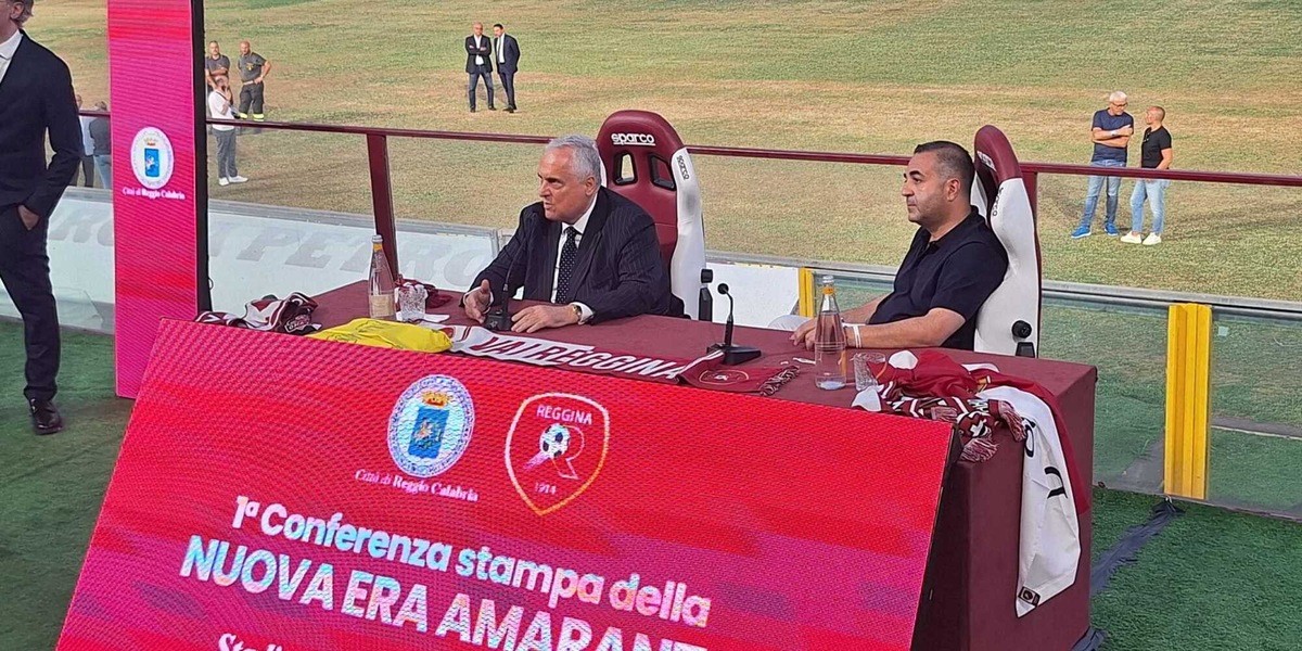 Lotito si presenta a Reggio Calabria, "serie D solo momento di partenza"