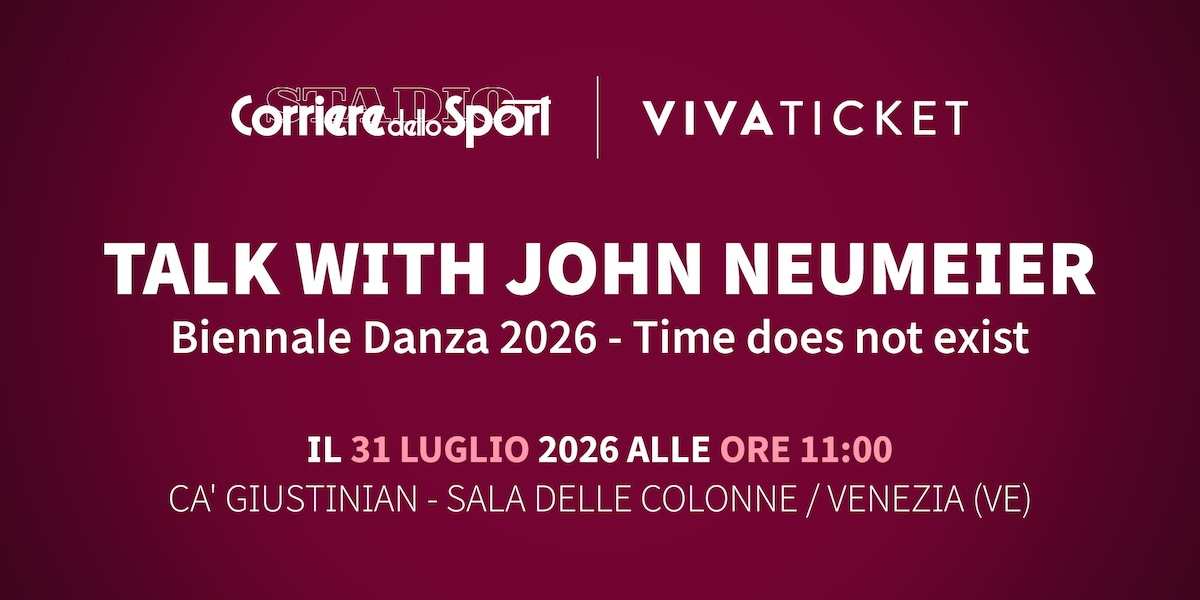 Biennale Danza 2026, biglietti per John Neumeier a Venezia