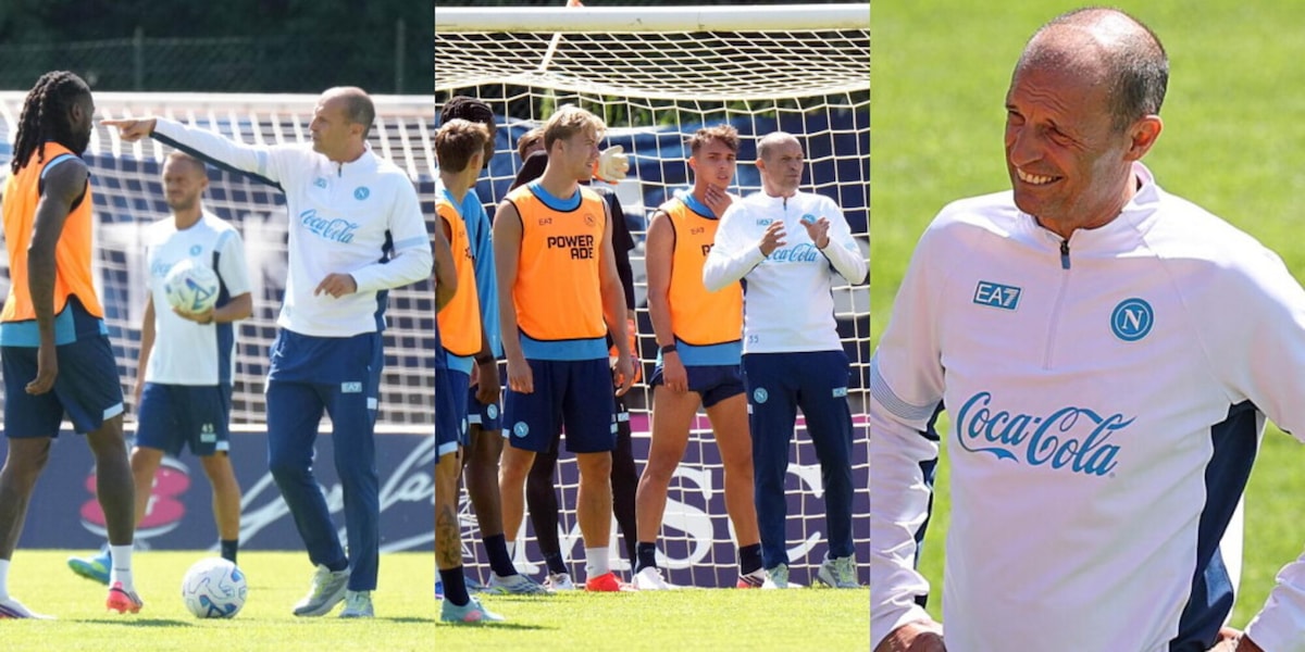 Allegri parla, il Napoli ascolta: prosegue il lavoro a Dimaro agli ordini di Max