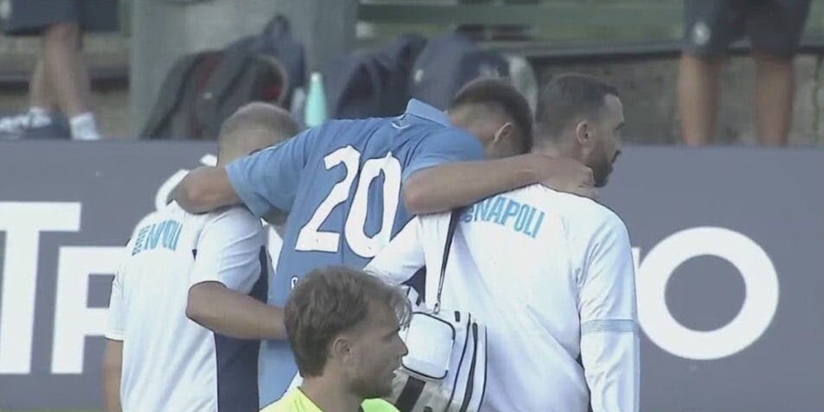 Distorsione alla caviglia per Lucca: come sta e cosa è successo contro l'Arezzo