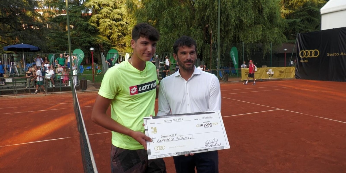 One Point Cup, Raffaele Ciurnelli vince la prima edizione: "Una bellissima emozione"