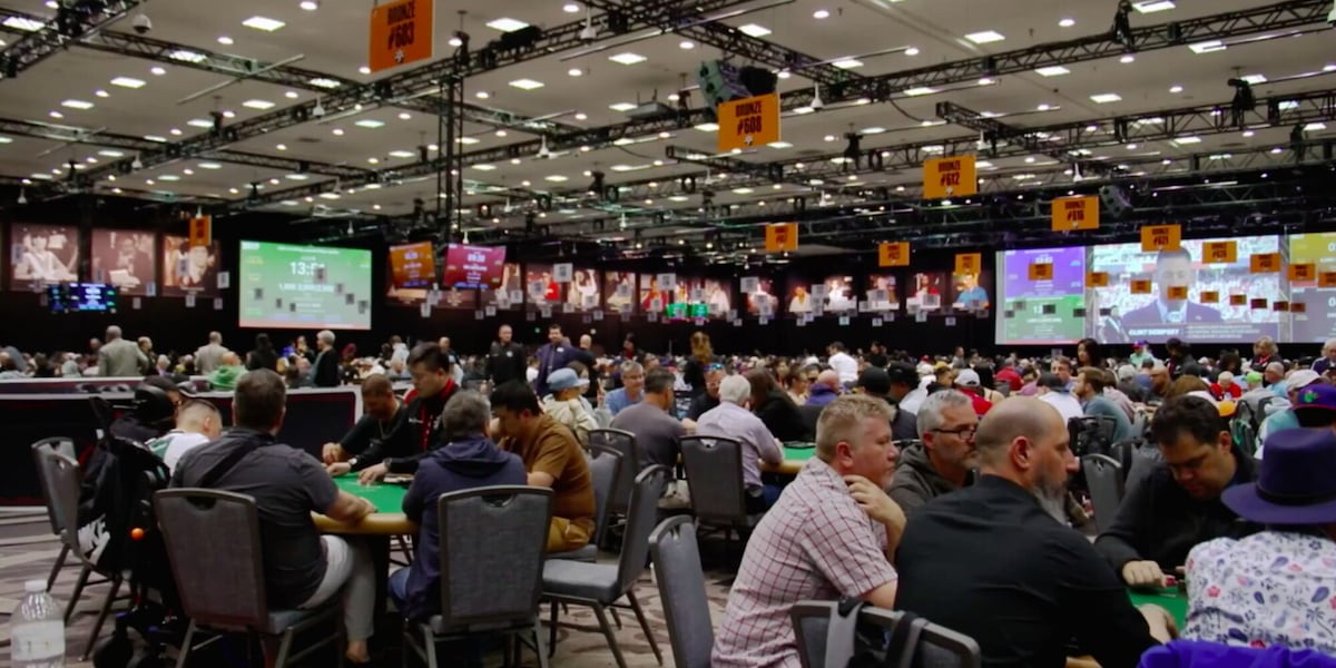 WSOP 2026, i numeri di un'edizione record. Ma il Main Event rallenta