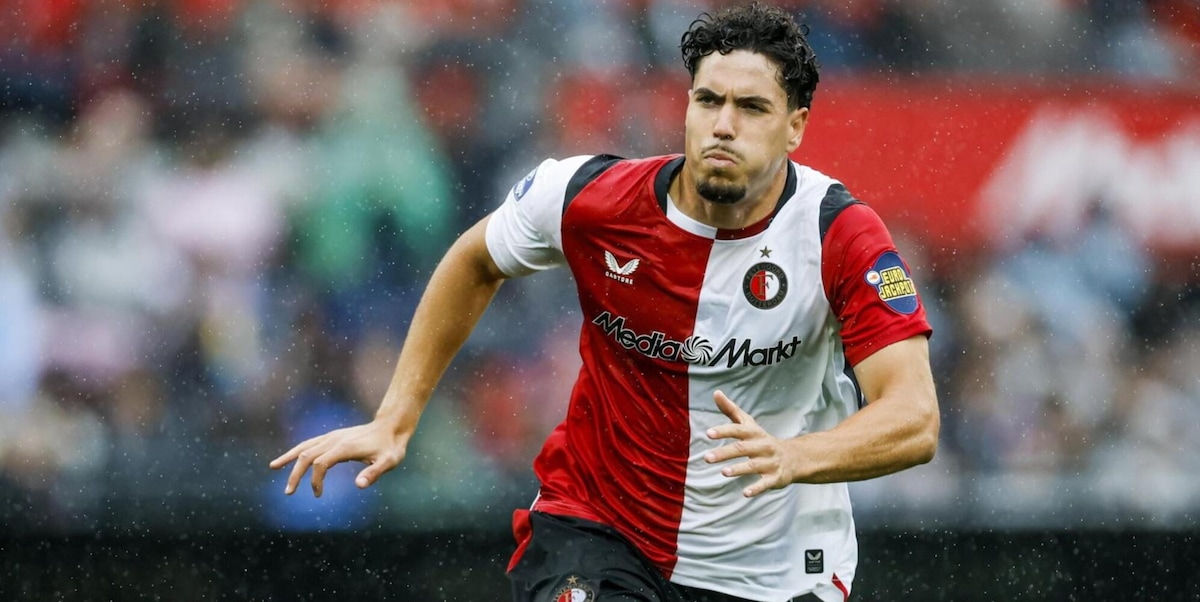 Nacho Ferri, il nuovo centravanti del Feyenoord