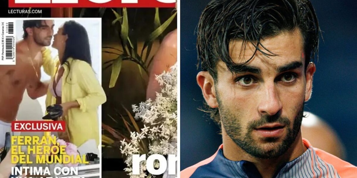 Ferran Torres innamorato di un'italiana, baci bollenti con Jasmine a Ibiza dopo i Mondiali
