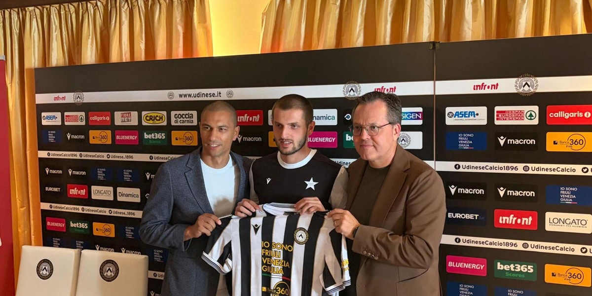 L'Udinese presenta i nuovi acquisti Vojvoda, Gomez e Chakvetadze