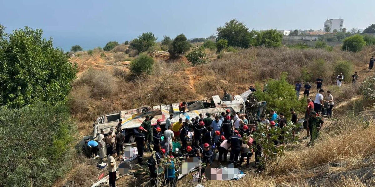 Autobus finisce in una scarpata in Algeria, almeno 25 morti e 44 feriti