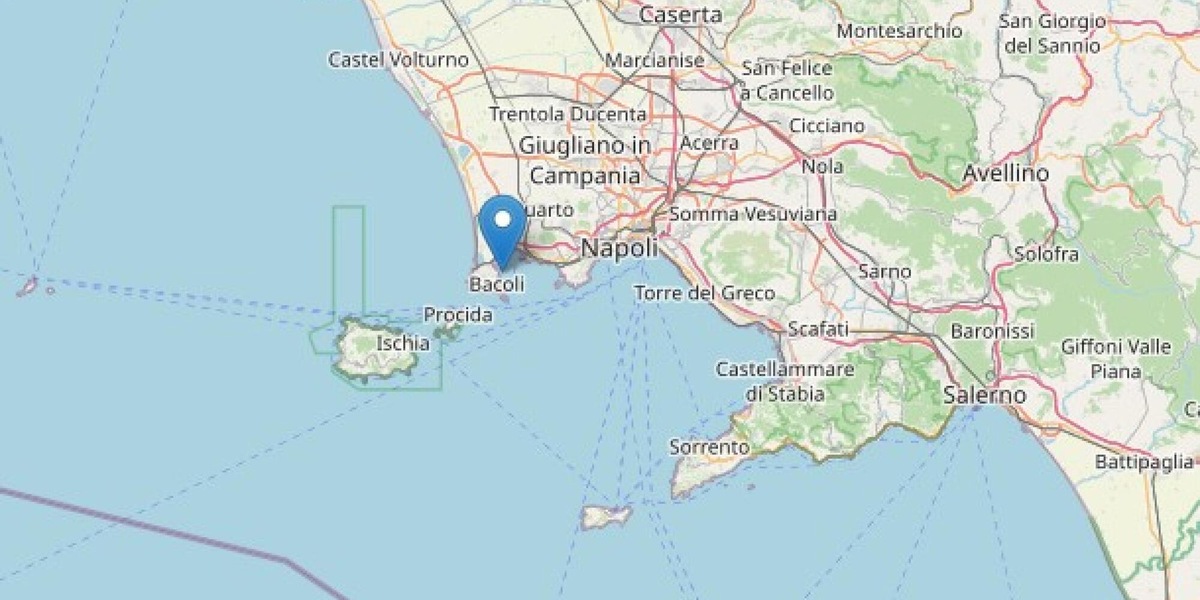 Terremoto a Napoli, la scossa ai Campi Flegrei di magnitudo 4.7