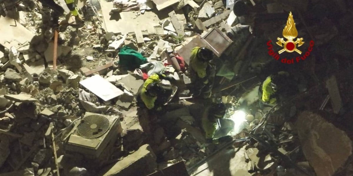 Edificio crollato a Messina, recuperato il corpo della seconda vittima