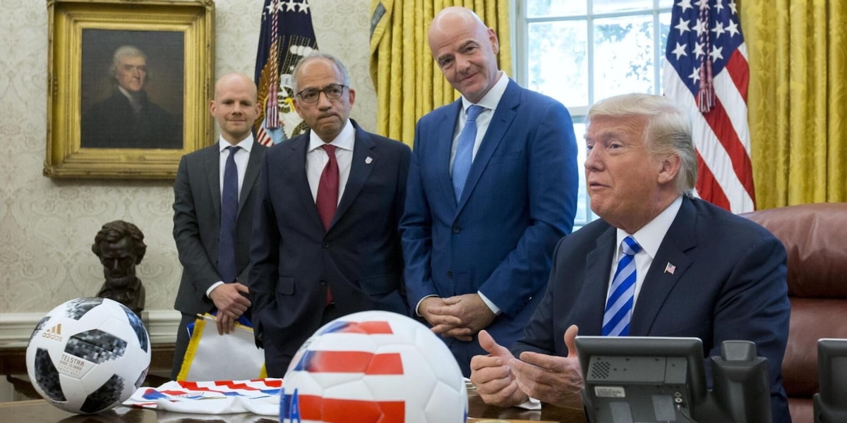 Disfatta Infantino, umiliante dietrofront. L’amico di Trump  ritira il folle progetto follia di vendere il Mondiale ai privati