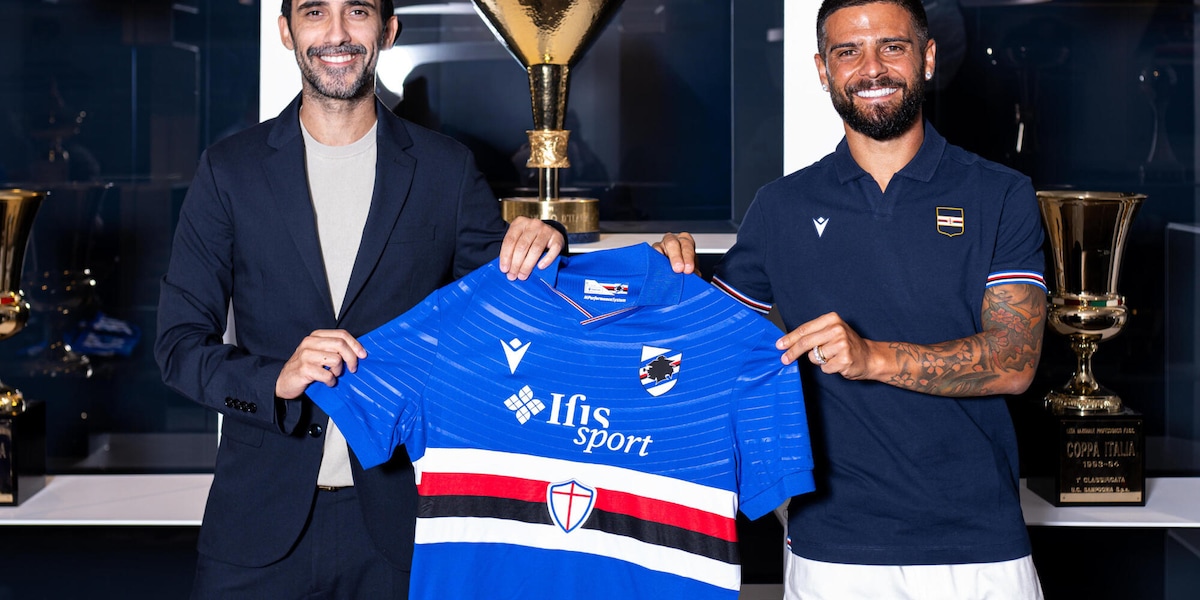 Sampdoria: tegola Insigne, slitta l'esordio per problemi muscolari