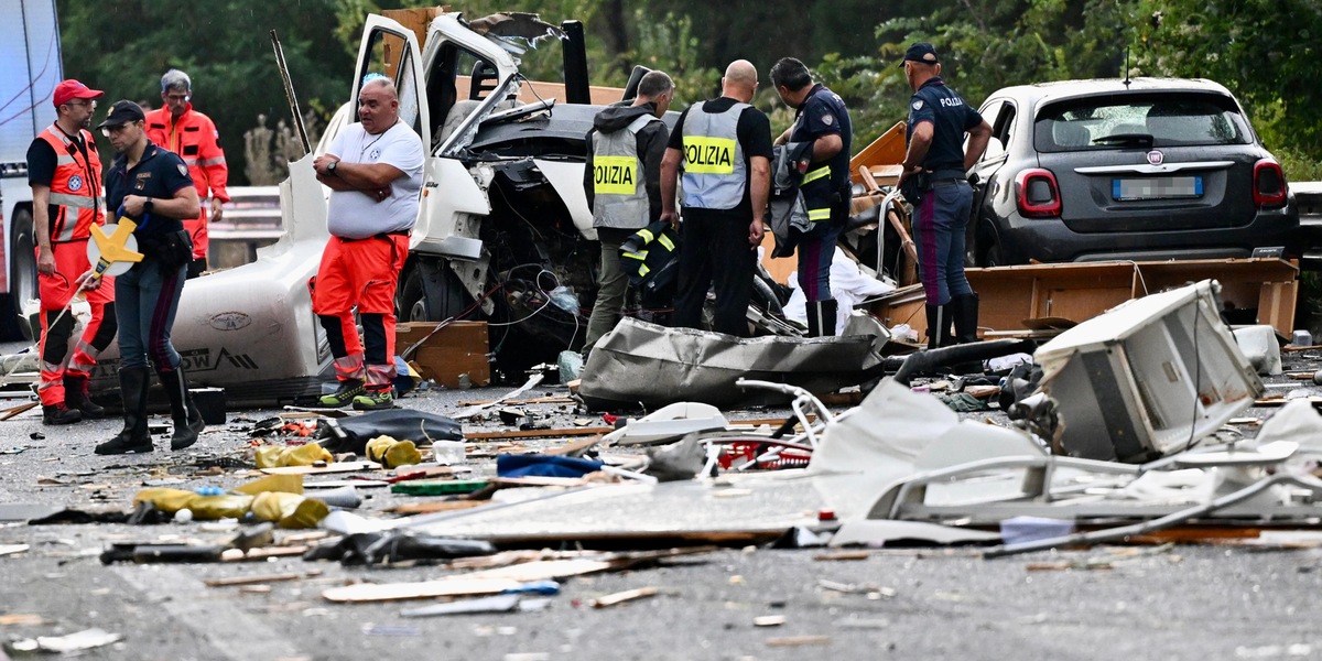 Presidente dell'Umbria: sei morti e 34 feriti nell'incidente sulla Terni-Rieti