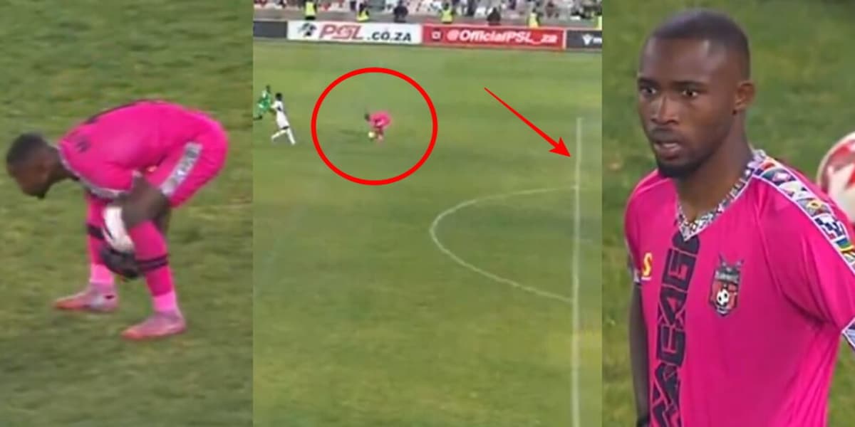 Errore inspiegabile del portiere, l'espulsione è assurda: ecco cosa è successo in Sudafrica