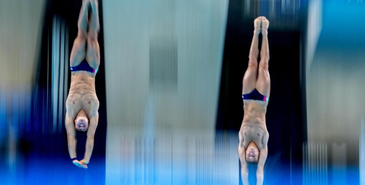 Europei Nuoto, splendido argento per Conte e Pelligra nei tuffi