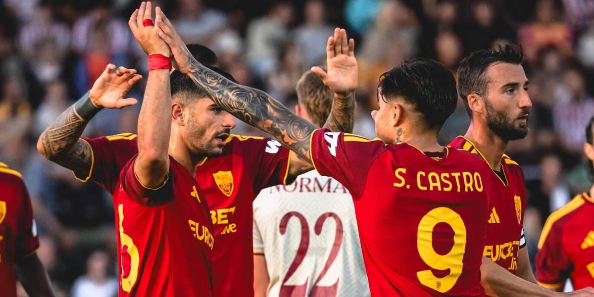 La Roma ne fa quattro al Newport: a segno anche Castro e Koulierakis