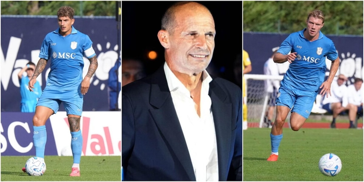 Napoli-Osasuna, la formazione ufficiale di Allegri