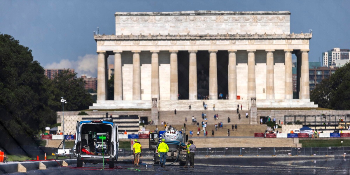Trump chiede alla procuratrice di riaprire il caso della vasca del Lincoln Memorial