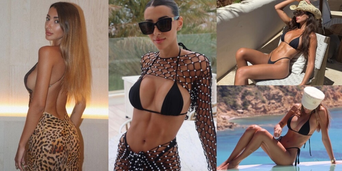 Lady Molina incanta i tifosi della Roma con gli scatti del Colosseo e le sue foto in bikini