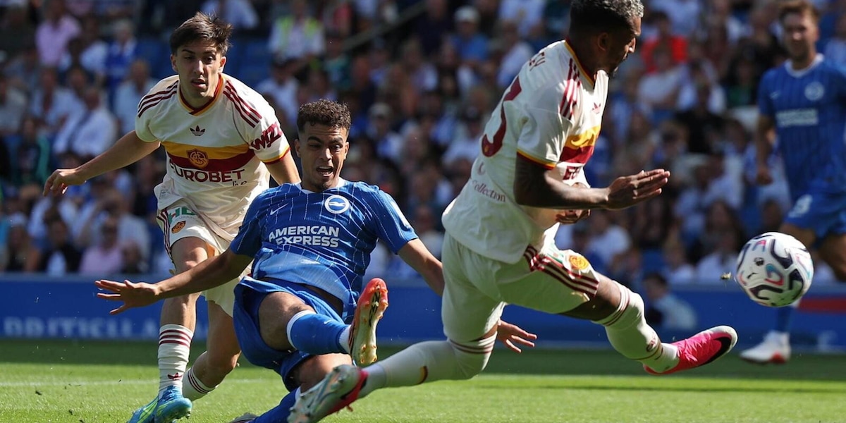 Brighton-Roma LIVE: arriva il tris inglese con la doppietta di Ayari. Dentro Ghilardi e Koulierakis