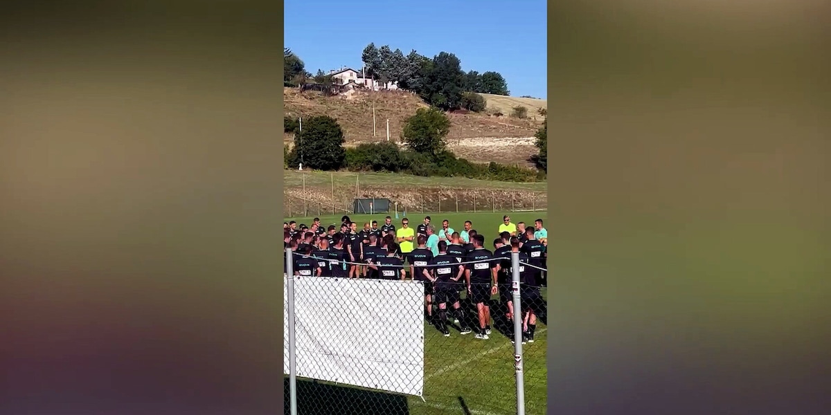 Il raduno degli arbitri a Cascia: al lavoro sotto gli occhi di Orsato
