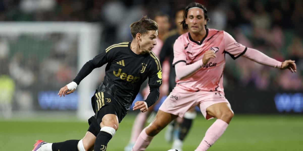 La Juve batte il Palermo nell'ultimo test a Perth: decidono i gol di Yildiz e Milik