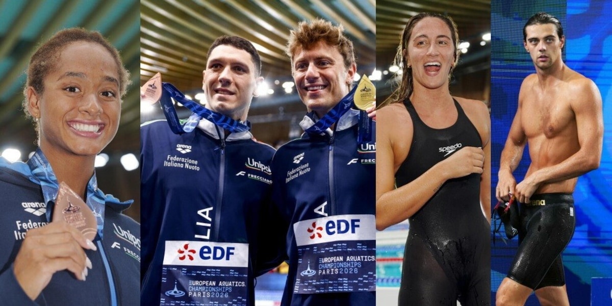 Europei nuoto: Quadarella show, oro negli 800 stile libero. Azzurri super nei 100 rana: Martinenghi oro e Cerasuolo bronzo. Curtis terza nei 100 stile libero