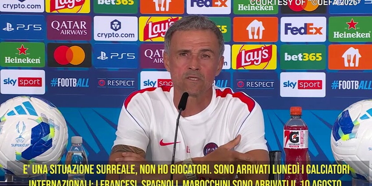 Luis Enrique: "Preparazione surreale ma vogliamo vincere"