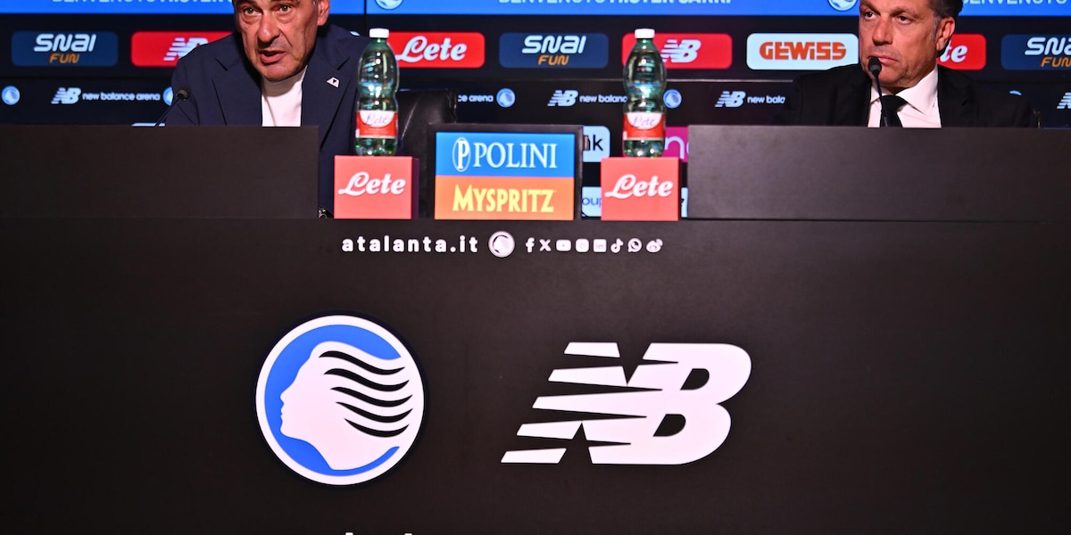 Giuntoli, 'Sarri è il primo e più grande acquisto dell'Atalanta'