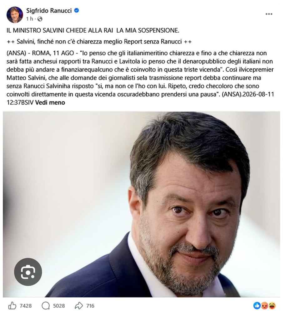 Salvini, Lega è una, chi la pensa in maniera diversa non è il partito