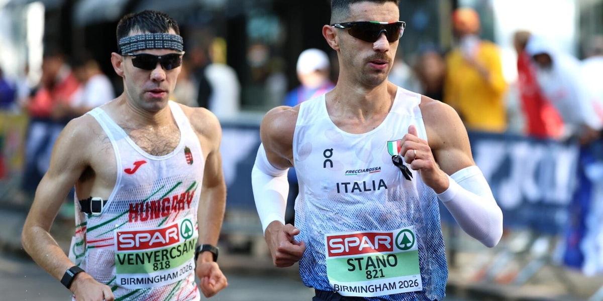 Europei atletica, Stano nella leggenda: è oro nella maratona di marcia