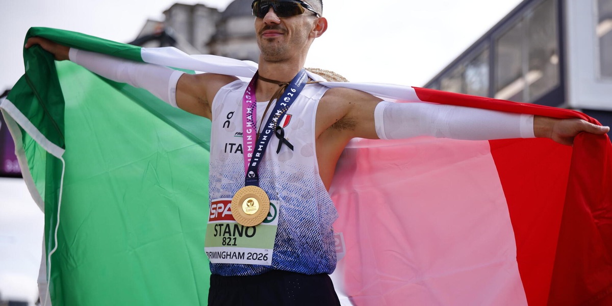 Europei atletica: Stano, "Oggi non mi fermava nessuno, volevo l'oro"