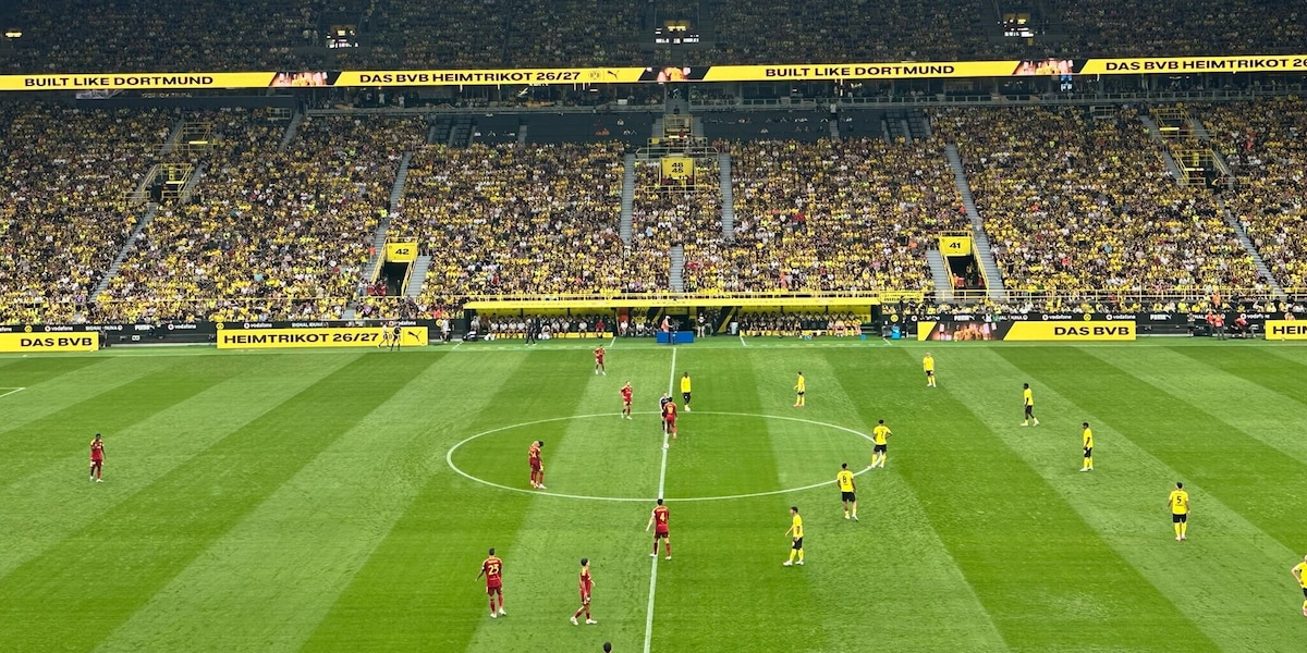LIVE Dortmund-Roma, Ryerson accorcia al 12'