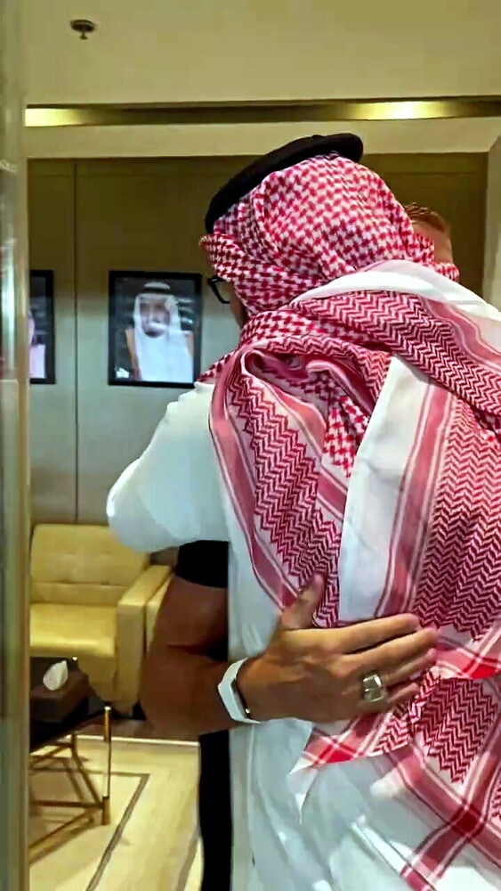 Cristiano Ronaldo superstar: l'incontro con il principe Turki bin Salman