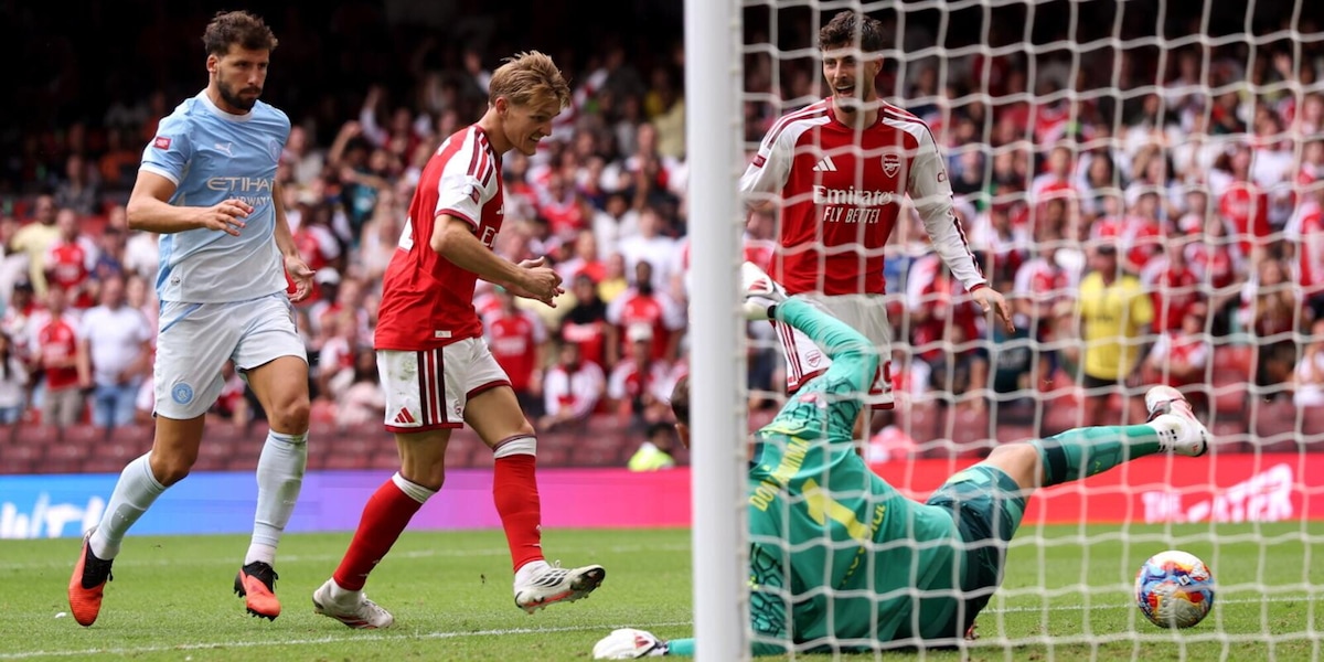 Arsenal-Manchester City LIVE: tris di Odegaard