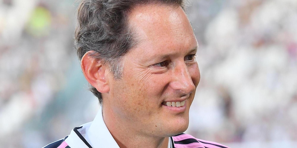 Juve: John Elkann è arrivato allo Stadium