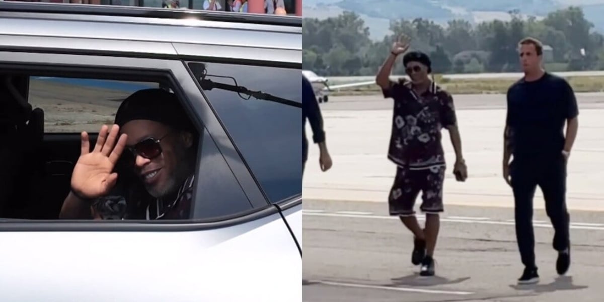 Ravenna, è arrivato Ronaldinho: ora la presentazione show con la squadra FOTO