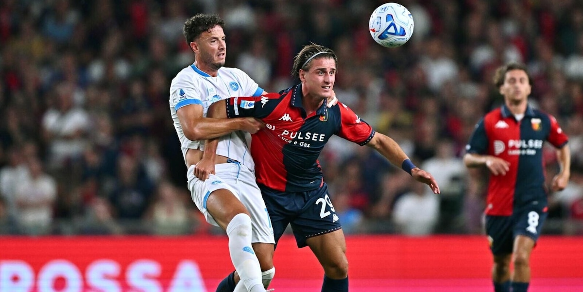 Genoa-Napoli LIVE: McTominay ci prova dalla distanza senza fortuna