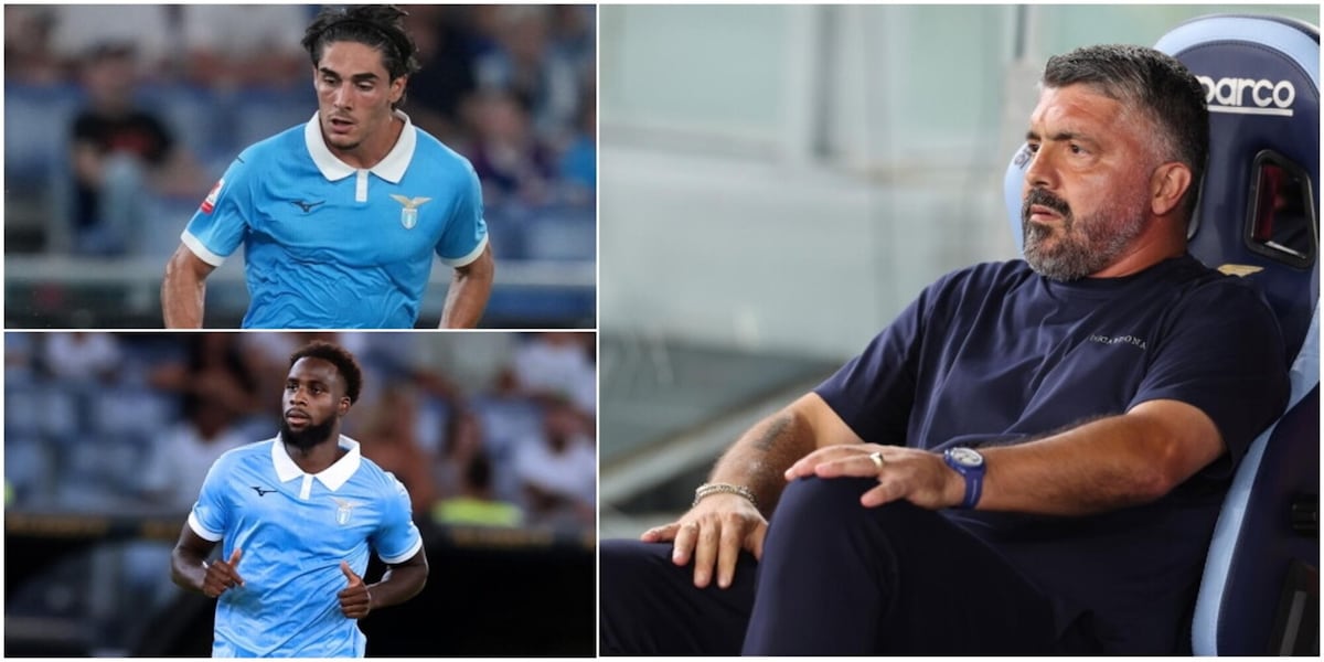 Lazio, la probabile formazione di Gattuso per il Bologna