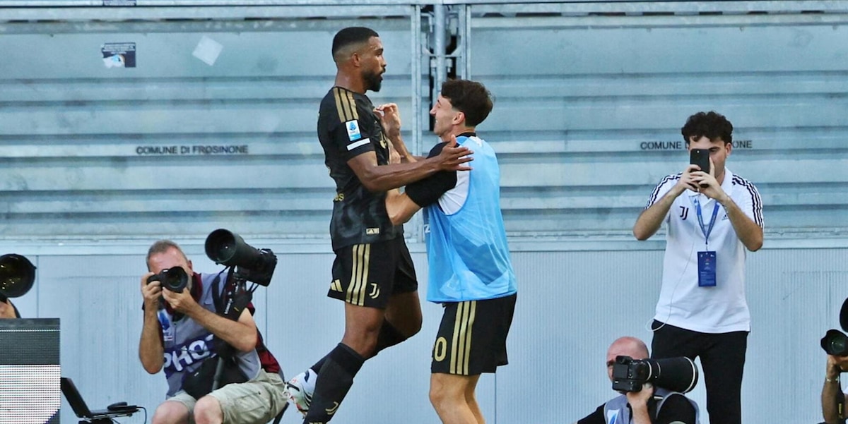 La Juve soffre ma vince a Frosinone: a Spalletti basta un gol di Bremer