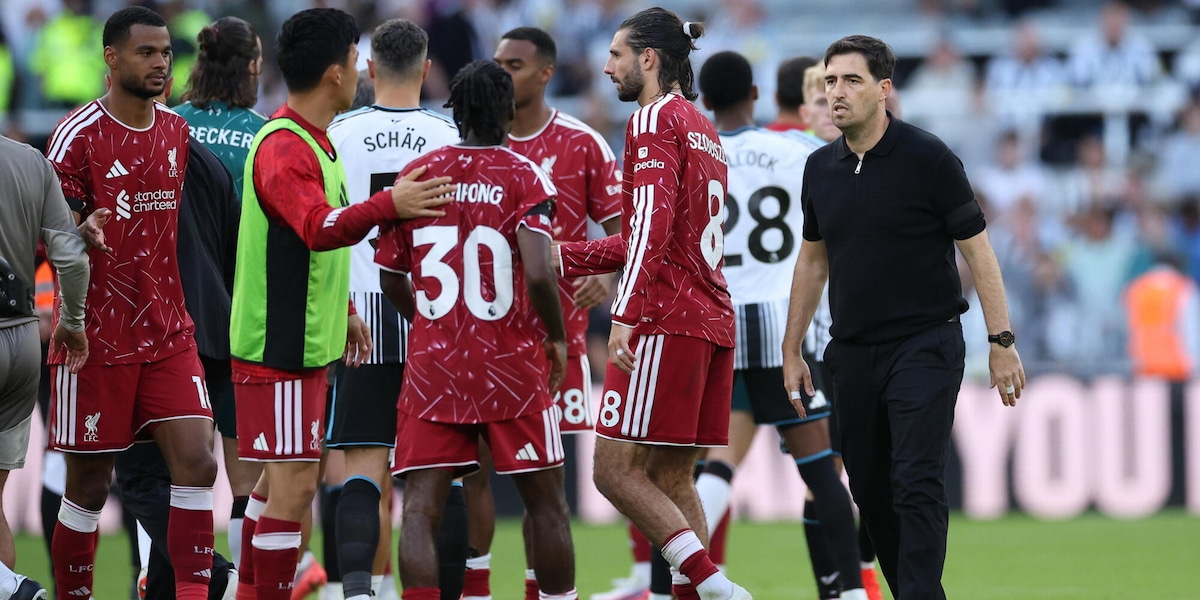 Il Liverpool pareggia allo scadere a Newcastle nella prima di Iraola