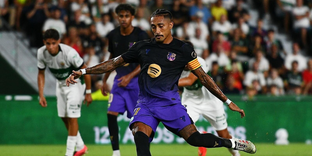 Elche-Barcellona LIVE: doppietta di Rapinha
