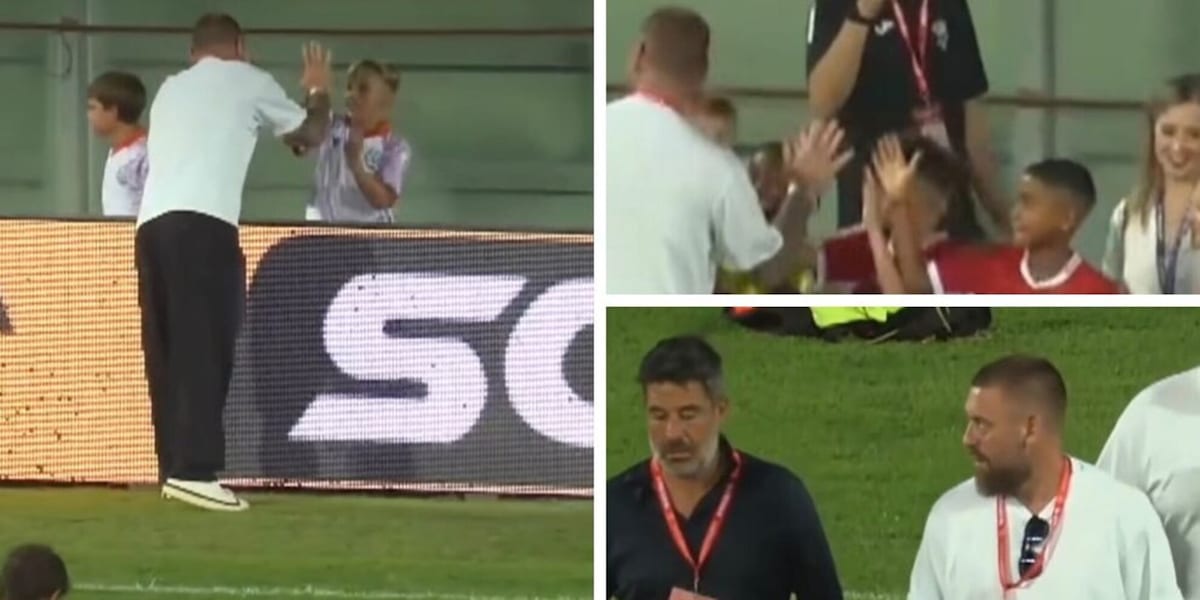 De Rossi a Perugia per l'esordio in C della sua Ostiamare: i bambini lo vedono e... FOTO