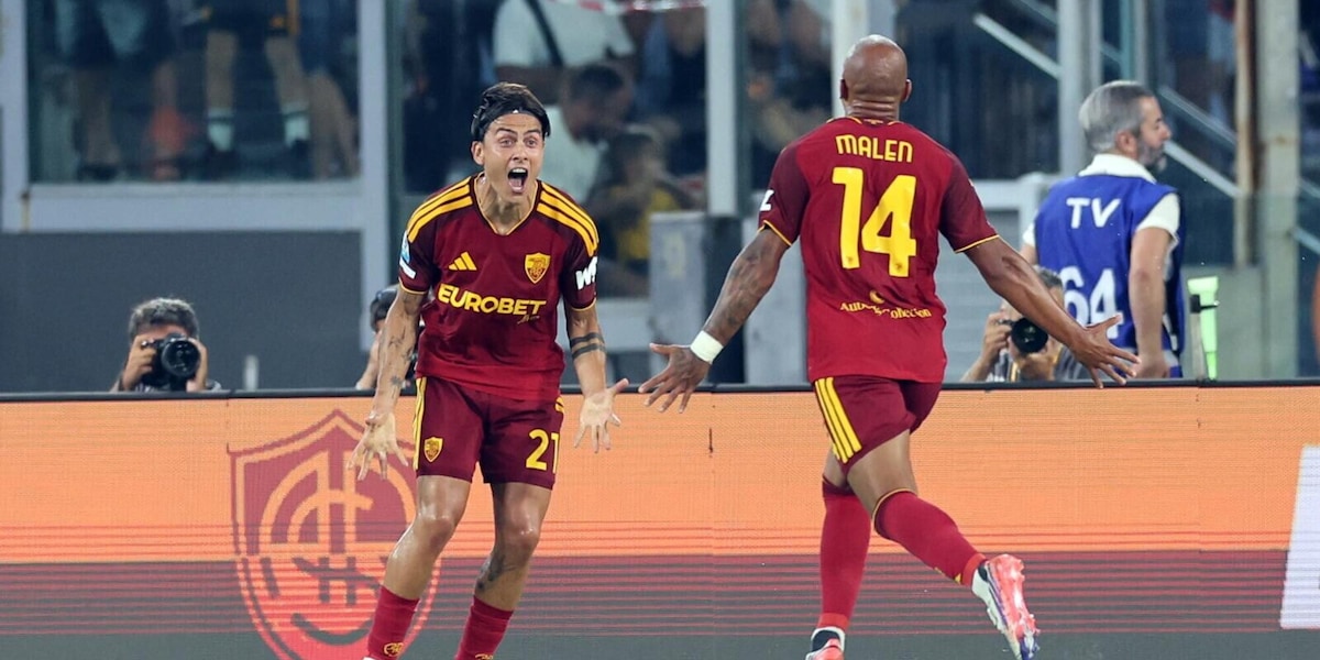 LIVE Roma-Fiorentina: Malen firma il raddoppio giallorosso e c'è sempre il tocco di Dybala. Fuori Mora per Soulé