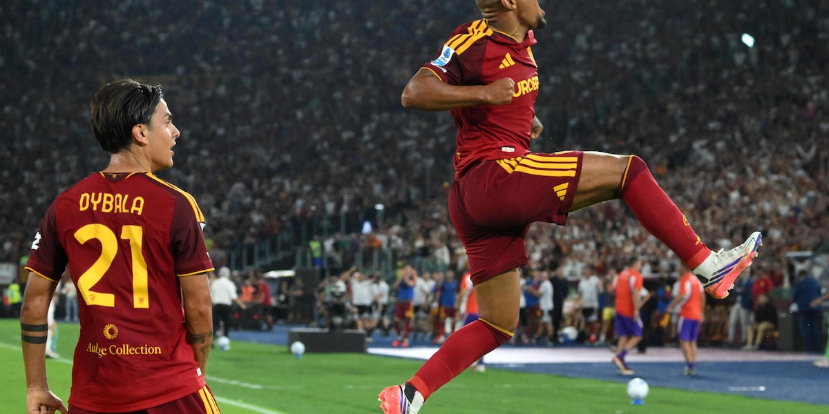 Tripletta di Malen, la Roma fa poker con la Fiorentina