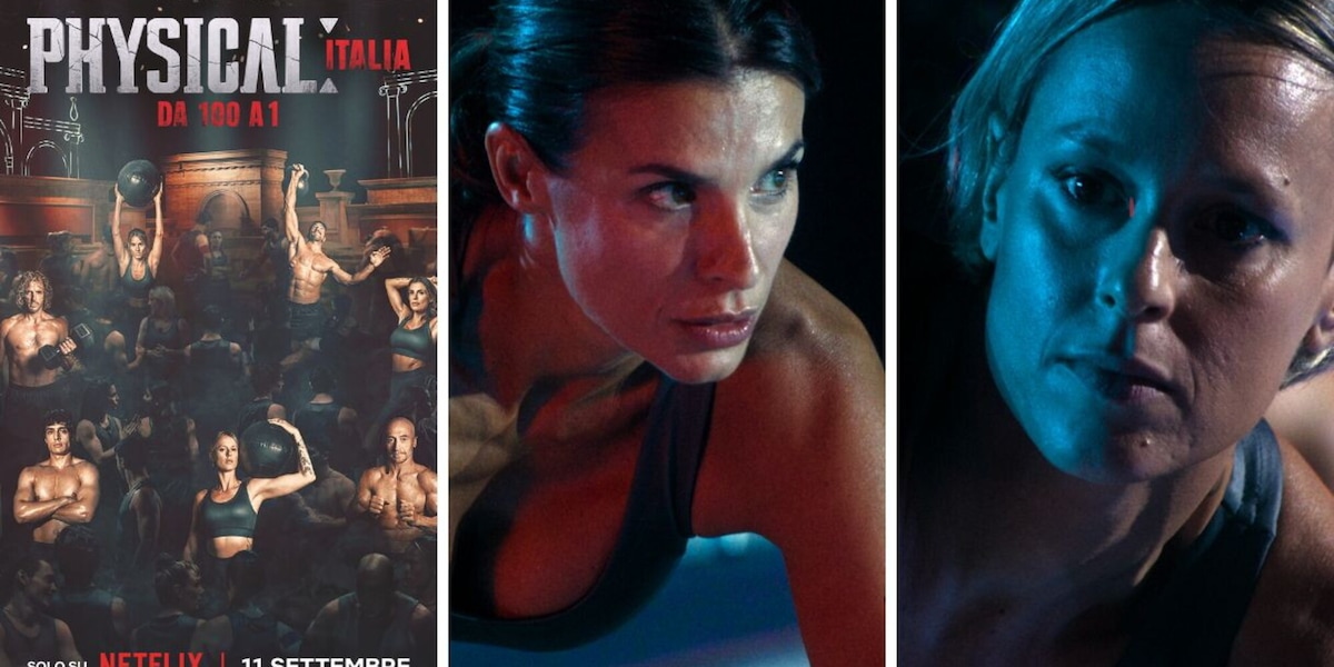 Arriva Physical Italia, le prime foto spettacolari: dalla Canalis alla Pellegrini, che sfida!