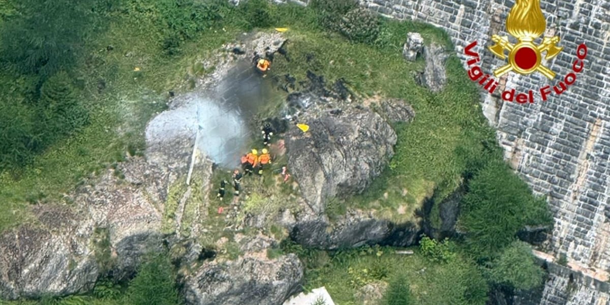 Elicottero precipita nel Verbano-Cusio-Ossola, due morti