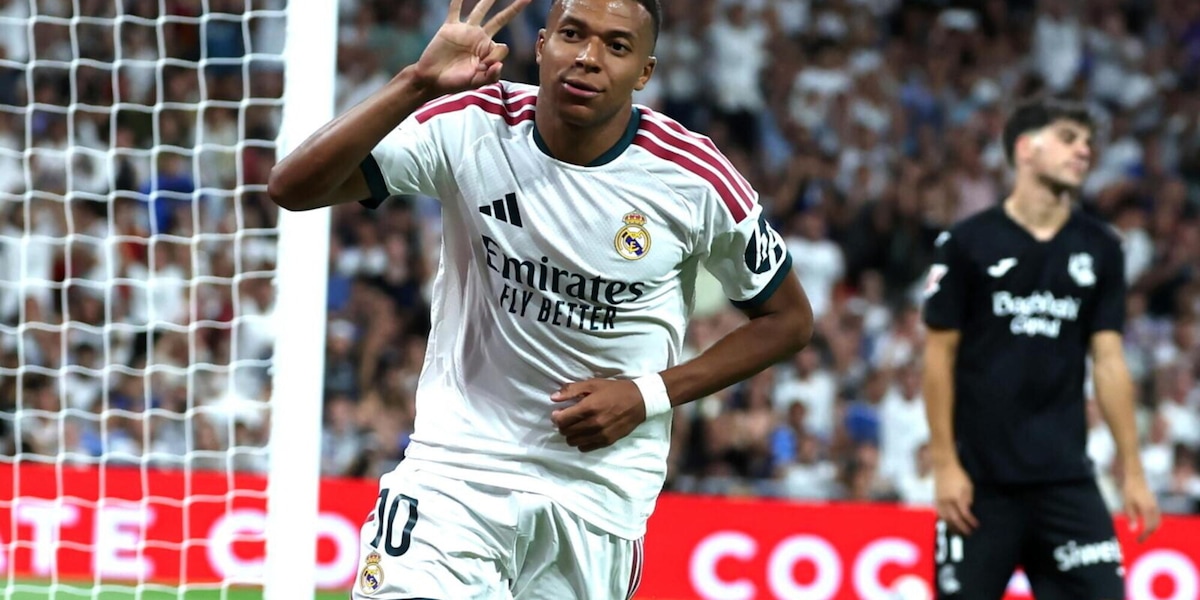 Un triplo Mbappé illumina la notte del grande ritorno di Mourinho al Santiago Bernabeu