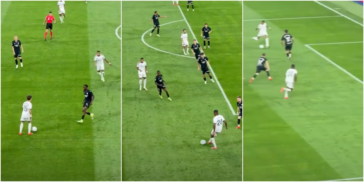 Scambi, fraseggi, uno-due e gol pazzesco di Mbappé: il palleggio del Real di Mourinho che strega i social