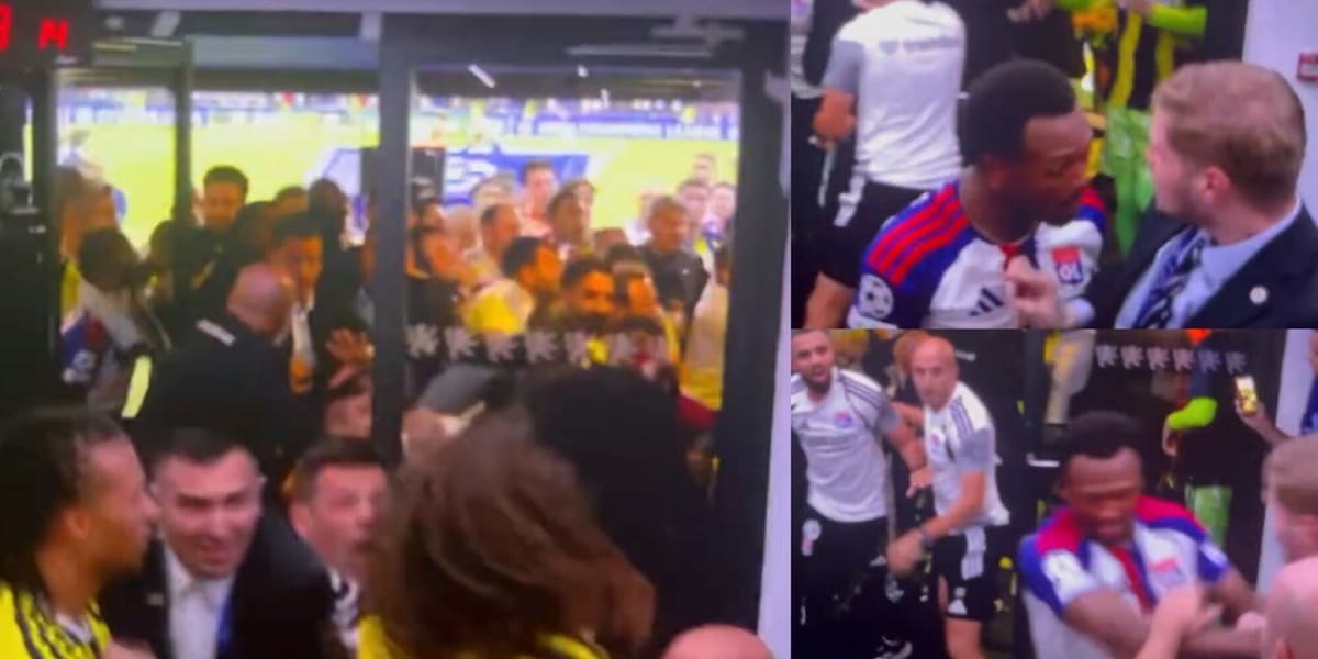 Openda e Guendouzi inferociti: dopo la maxi rissa in campo, il caos tra Lione e Fenerbahce continua nel tunnel
