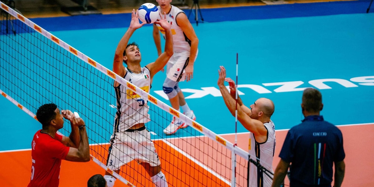 Fipav Cup Men Elite: l'Italia si arrende a Cuba al tie break